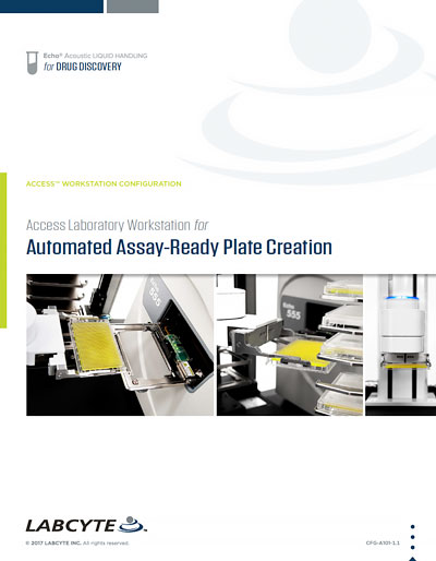 Access Workstation for Assay-Ready Plate (ARP) Creation